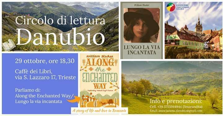 Asociația Italo-Română DANUBIO Trieste vă invită la un nou club de carte pentru și despre România